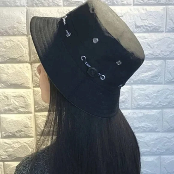 Letter Graphic Bucket Hat - Picture 2 of 2